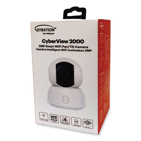 Cyberview 2000 2mp Smart Wifi Pan/tilt Camera, 1920 X 1080 Pixels