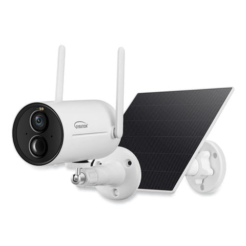 Cyberview 3010 3mp Smart Wifi Bullet Camera With Solar Panel, 2304 X 1296 Pixels