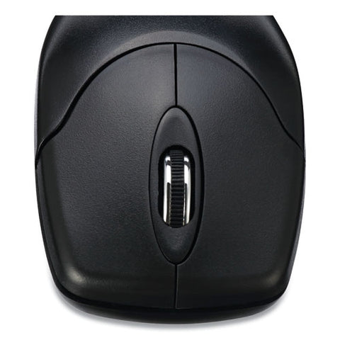 Imouse M60 Antimicrobial Wireless Mouse, 2.4 Ghz Frequency/30 Ft Wireless Range, Left/right Hand Use, Black