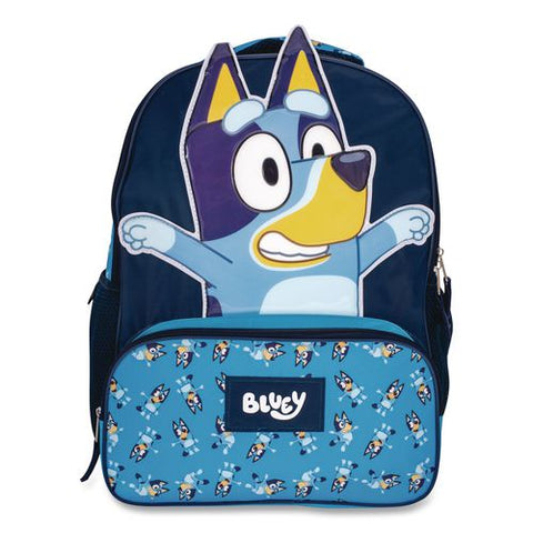 Bluey Backpack, 12 X 5 X 16, Blue
