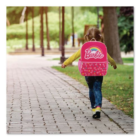Barbie 5-piece Backpack Set, 12 X 5 X 16, Pink