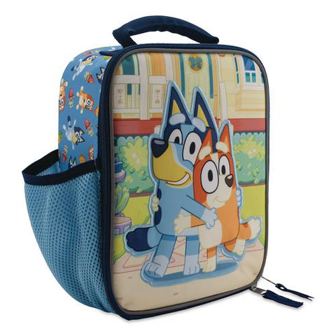 Bluey Sister Bond Kids Insulated Lunch Box, 7.5" X 3.5" X 9.5", Multicolor
