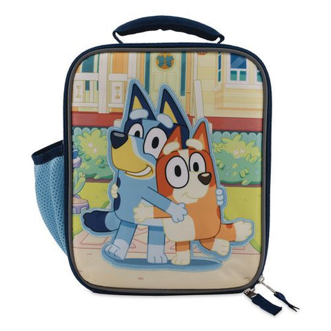 Bluey Sister Bond Kids Insulated Lunch Box, 7.5" X 3.5" X 9.5", Multicolor