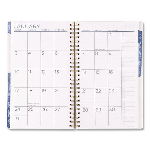 Academic Year Weekly/monthly Planner, Floral Artwork, 8.75 X 5.5, Multicolor Cover, 12-month (july To June): 2026 To 2027
