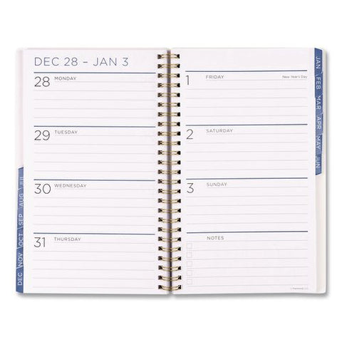 Academic Year Weekly/monthly Planner, Floral Artwork, 8.75 X 5.5, Multicolor Cover, 12-month (july To June): 2026 To 2027
