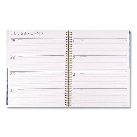 Academic Year Weekly/monthly Planner, Floral Artwork, 11 X 9, Multicolor Cover, 12-month (july To June): 2026 To 2027