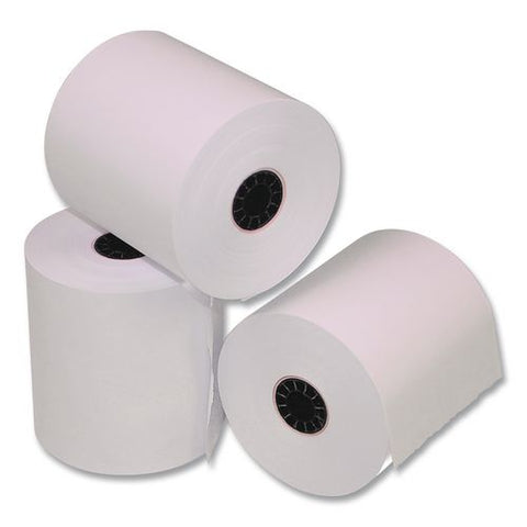 Phenol-free Thermal Fax Paper Rolls, 3.13" X 230 Ft, White, 50/carton