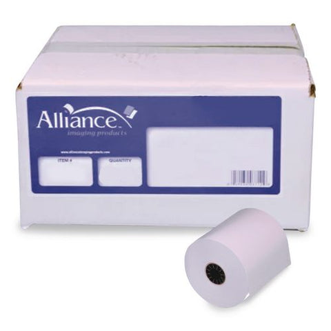 Thermal Cash Register/pos Roll, 2.94" X 400 Ft, White, 12/carton