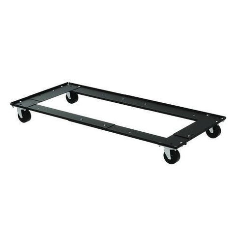File Cabinet Dolly, 1,000 Lb Capacity, 42 X 24 X 4, Black
