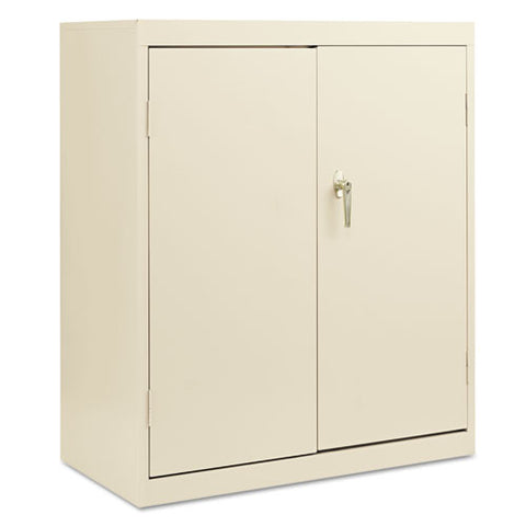 Standard Assembled Storage Cabinet, 36w X 18d X 42h, Putty