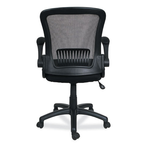 Alera Eb-e Series Swivel/tilt Mid-back Mesh Chair, Supports Up To 275 Lb, 18.11" To 22.04" Seat Height, Black