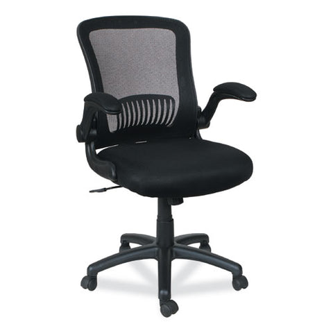 Alera Eb-e Series Swivel/tilt Mid-back Mesh Chair, Supports Up To 275 Lb, 18.11" To 22.04" Seat Height, Black