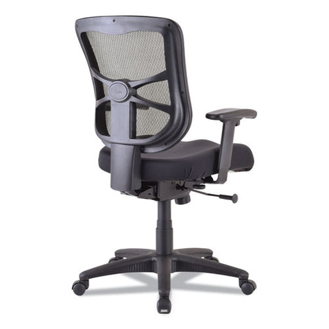 Alera Elusion Series Mesh Mid-back Swivel/tilt Chair, Supports Up To 275 Lb, 17.9" To 21.8" Seat Height, Black