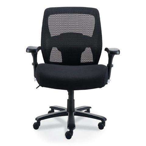 Alera Faseny Series Big And Tall Manager Chair, Supports Up To 400 Lbs, 17.48" To 21.73" Seat Height, Black Seat/back/base