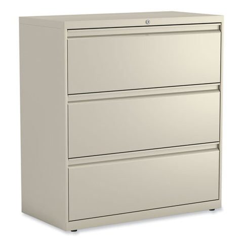 Lateral File, 3 Legal/letter/a4/a5-size File Drawers, Putty, 36" X 18.63" X 40.25"