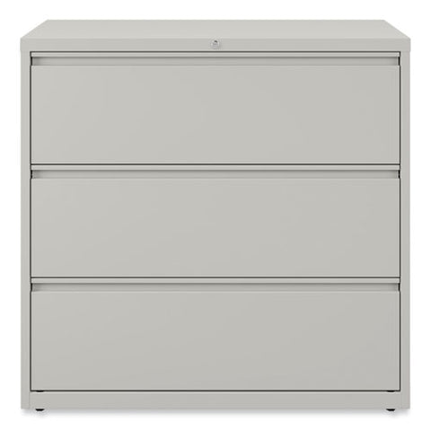 Lateral File, 3 Legal/letter/a4/a5-size File Drawers, Light Gray, 42" X 18.63" X 40.25"