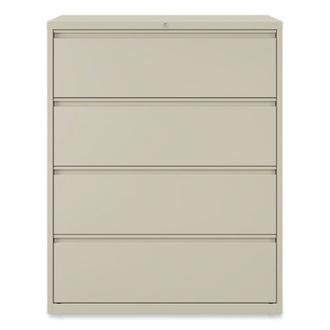 Lateral File, 4 Legal/letter-size File Drawers, Putty, 42" X 18.63" X 52.5"