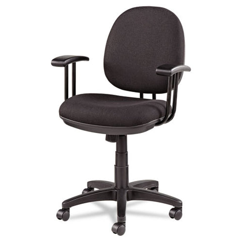 Alera Interval Series Swivel/tilt Task Chair, Supports Up To 275 Lb, 18.42" To 23.46" Seat Height, Black