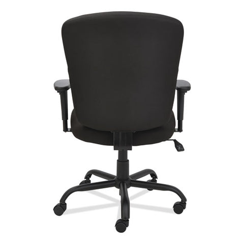 Alera Mota Series Big And Tall Chair, Supports Up To 450 Lb, 19.68" To 23.22" Seat Height, Black