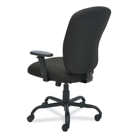 Alera Mota Series Big And Tall Chair, Supports Up To 450 Lb, 19.68" To 23.22" Seat Height, Black