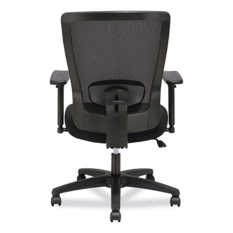 Alera Envy Series Mesh High-back Swivel/tilt Chair, Supports Up To 250 Lb, 16.88" To 21.5" Seat Height, Black