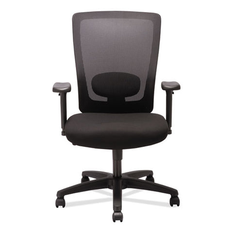 Alera Envy Series Mesh High-back Swivel/tilt Chair, Supports Up To 250 Lb, 16.88" To 21.5" Seat Height, Black