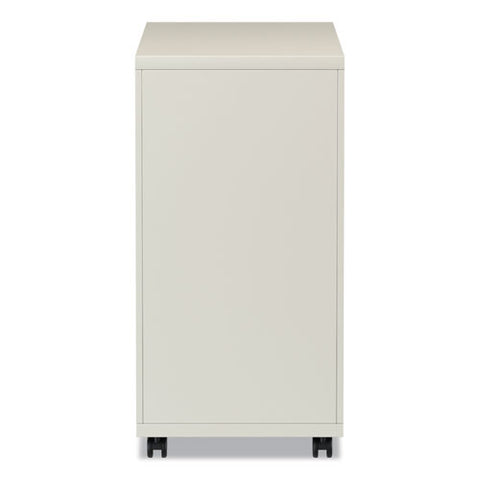 File Pedestal With Full-length Pull, Left Or Right, 3-drawers: Box/box/file, Legal/letter, Putty, 14.96" X 19.29" X 27.75"