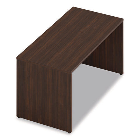 Alera Seville Series Desk Shell, 60" X 30" X 29", Mahogany