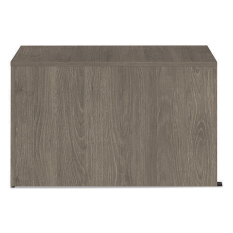 Seville Series Return Shell, Reversible, 48" X 24" X 29", Walnut