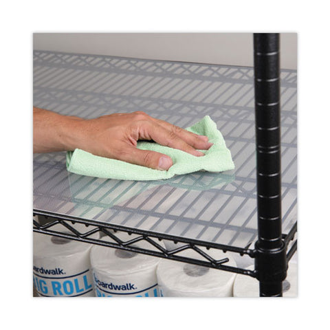 Shelf Liners For Wire Shelving, Clear Plastic, 48w X 18d, 4/pack