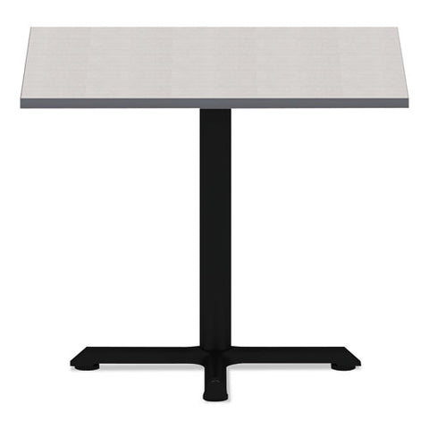 Reversible Laminate Table Top, Square, 35.38w X 35.38d, White/gray