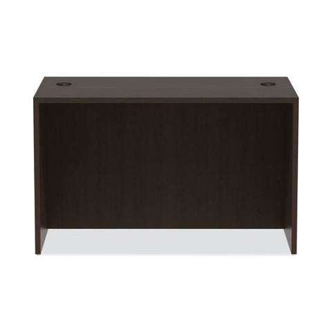 Alera Valencia Series Straight Front Desk Shell, 47.25" X 29.5" X 29.63", Espresso