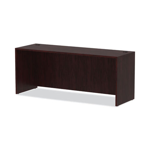 Alera Valencia Series Credenza Shell, 70.88w X 23.63d X 29.5h, Mahogany