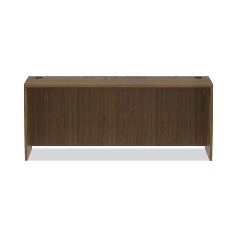 Alera Valencia Series Credenza Shell, 70.88w X 23.63d X 29.5h, Modern Walnut