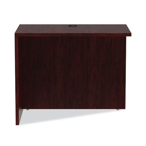 Alera Valencia Series Reversible Return/bridge Shell, 35w X 23.63d X 29.5h, Mahogany