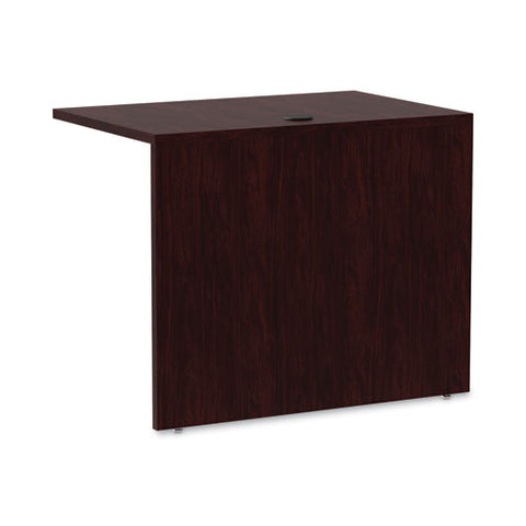 Alera Valencia Series Reversible Return/bridge Shell, 35w X 23.63d X 29.5h, Mahogany