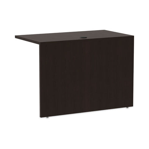 Alera Valencia Series Reversible Return/bridge Shell, 42w X 23.63d X 29.5, Espresso