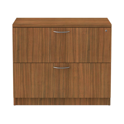 Alera Valencia Series Lateral File, 2 Legal/letter-size File Drawers, Modern Walnut, 34" X 22.75" X 29.5"