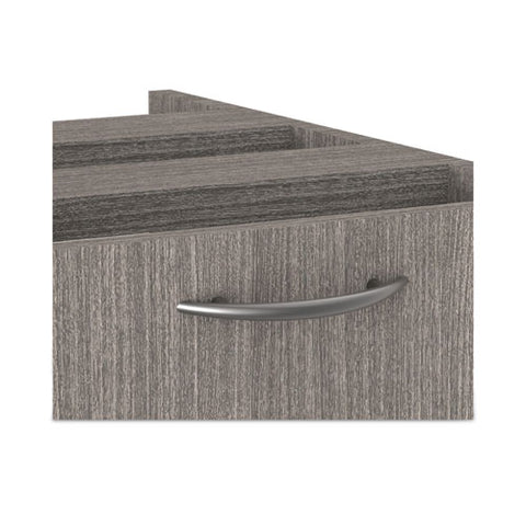 Alera Valencia Series Full Pedestal File, Left Or Right, 2 Legal/letter-size File Drawers, Gray, 15.63" X 20.5" X 28.5"