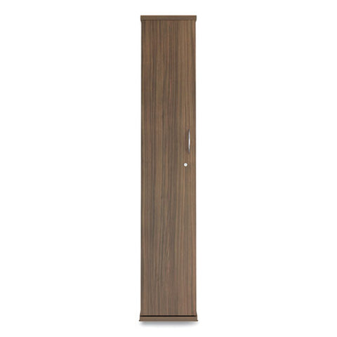 Alera Valencia Series Wardrobe, 11.88w X 22.78d X 65h, Modern Walnut