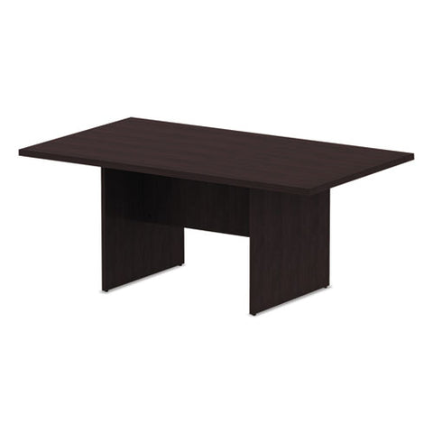 Alera Valencia Series Conference Table, Rectangular, 70.88w X 41.38d X 29.5h, Espresso