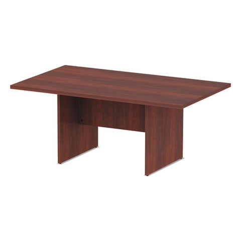 Alera Valencia Series Conference Table, Rectangular, 70.88w X 41.38d X 29.5h, Medium Cherry