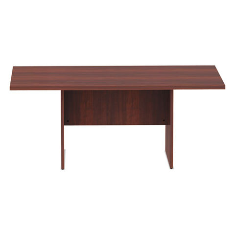 Alera Valencia Series Conference Table, Rectangular, 70.88w X 41.38d X 29.5h, Medium Cherry