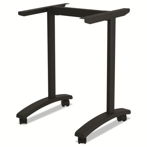 Alera Valencia Series Training Table T-leg Base, 24.5w X 19.75d X 28.5h, Black