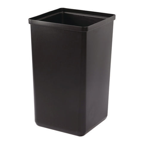 29 Gallon Trash/recycling Cans, Steel, Blue Recycling Can/mixed Lid, Green Compost Can And Black Trash Can With Square Lids