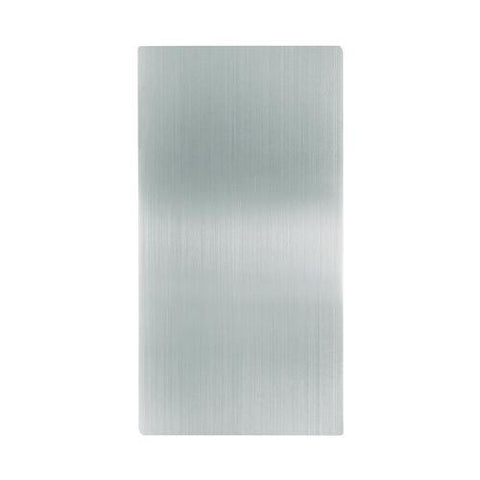 Commercial Hand Dryer Wall Guard, 0.06 X 15.75 X 31.75, Brushed Stainless Steel