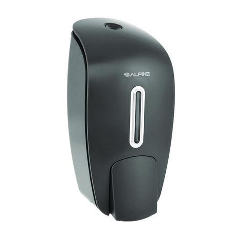 Surface Mounted Soap And Hand Sanitizer Dispenser, 27 Oz, 4.1 X 4.6 X 9.6, Gray