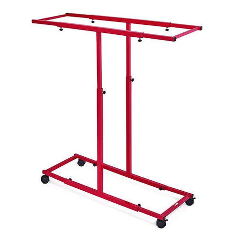 Blueprint Storage Cabinet Steel Vertical Plan Center, Assorted Document Sizes, 15" X 27" To 47.25" X 32.5" To 57", Red