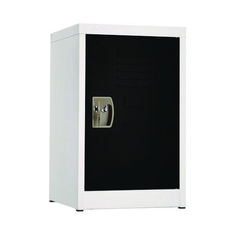 Steel Storage Locker, 1 Compartment, 15 X 15 X 24, Black