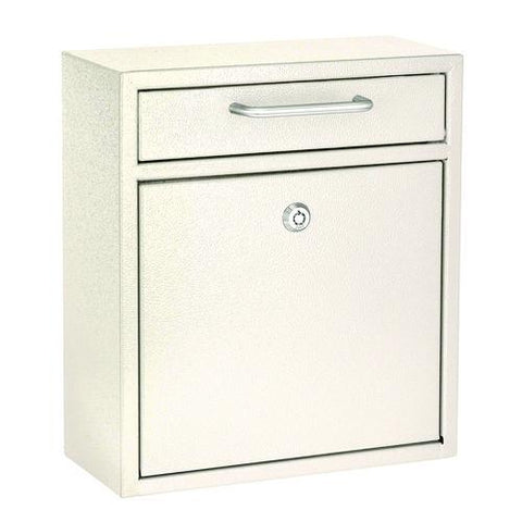 Medium Ultimate Wall Mounted Mail Box, 10.4 X 4.5 X 12, White